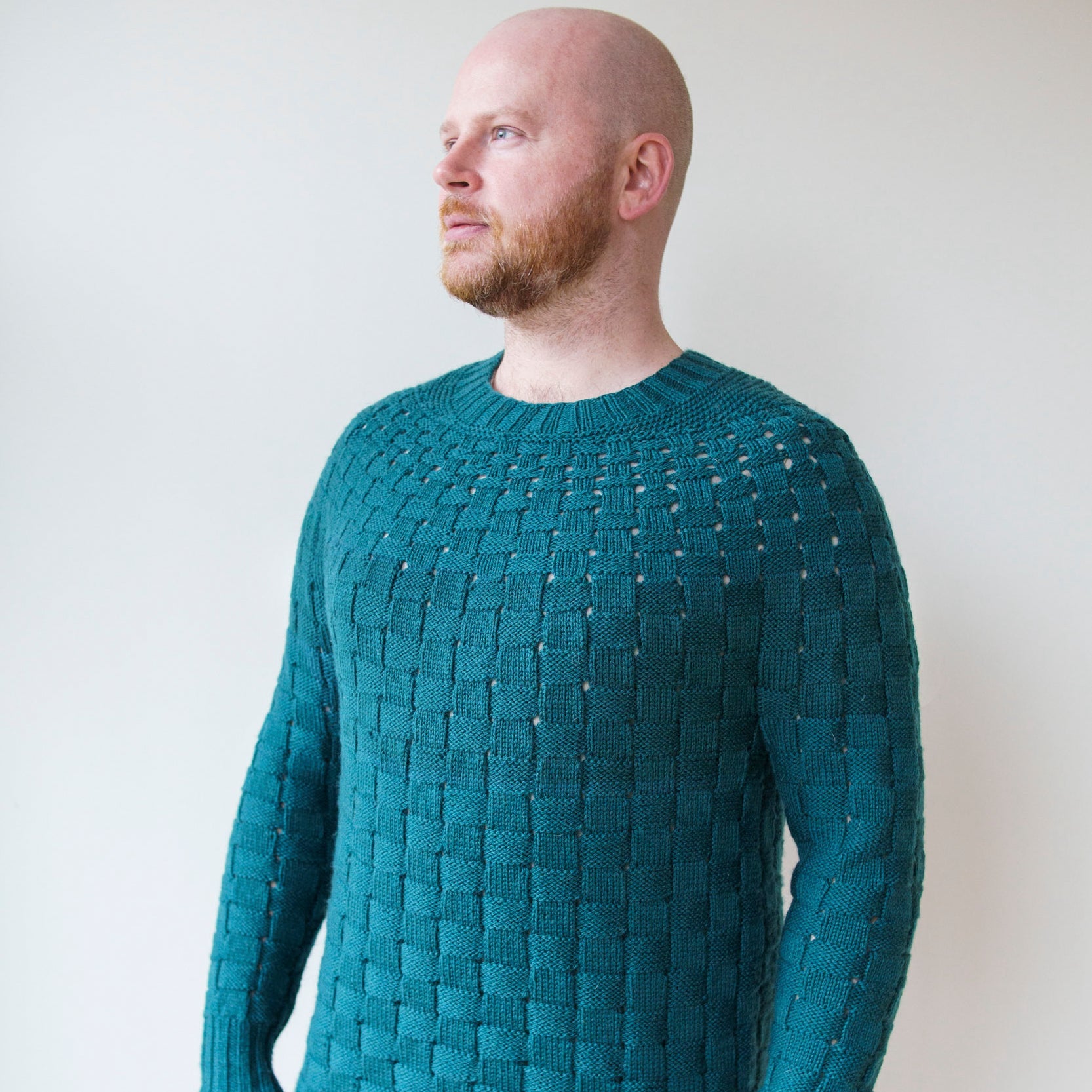 Westknits Patterns THE BASKETWEAVER SWEATER PATTERN Westknits Pattern