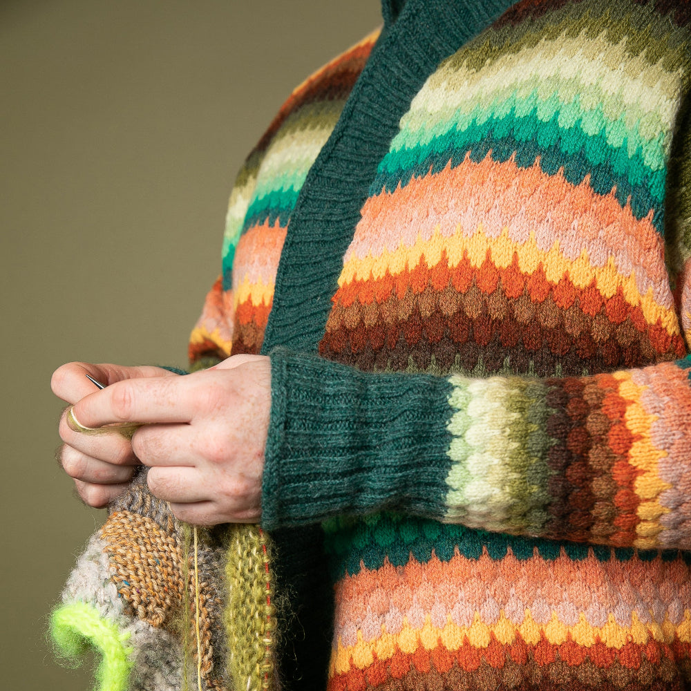 THE BUBBLE CARDIGAN PATTERN