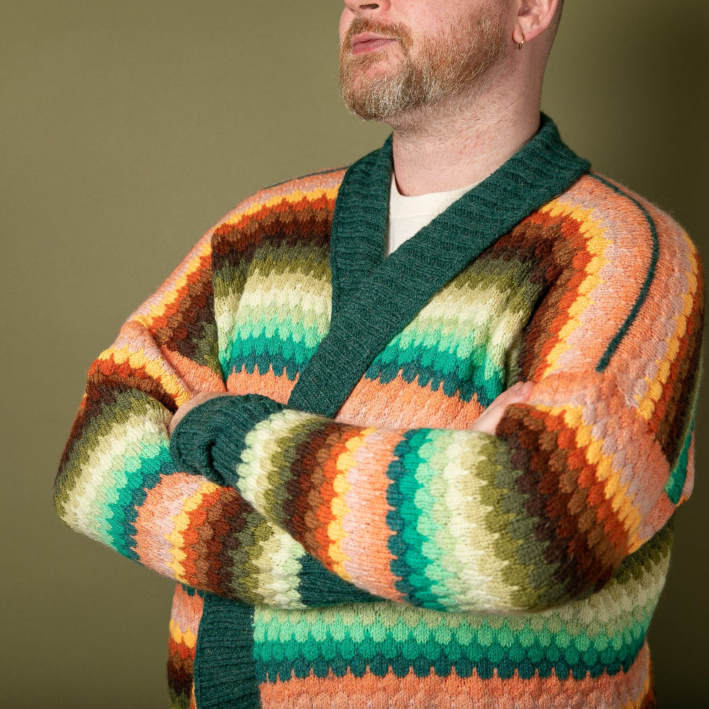 Westknits Patterns THE BUBBLE CARDIGAN PATTERN Westknits Pattern