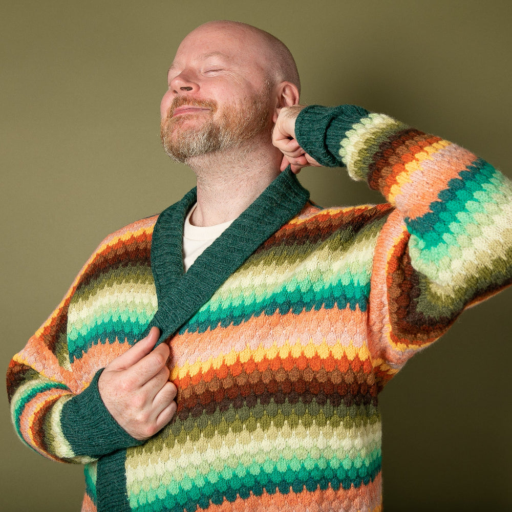 THE BUBBLE CARDIGAN PATTERN