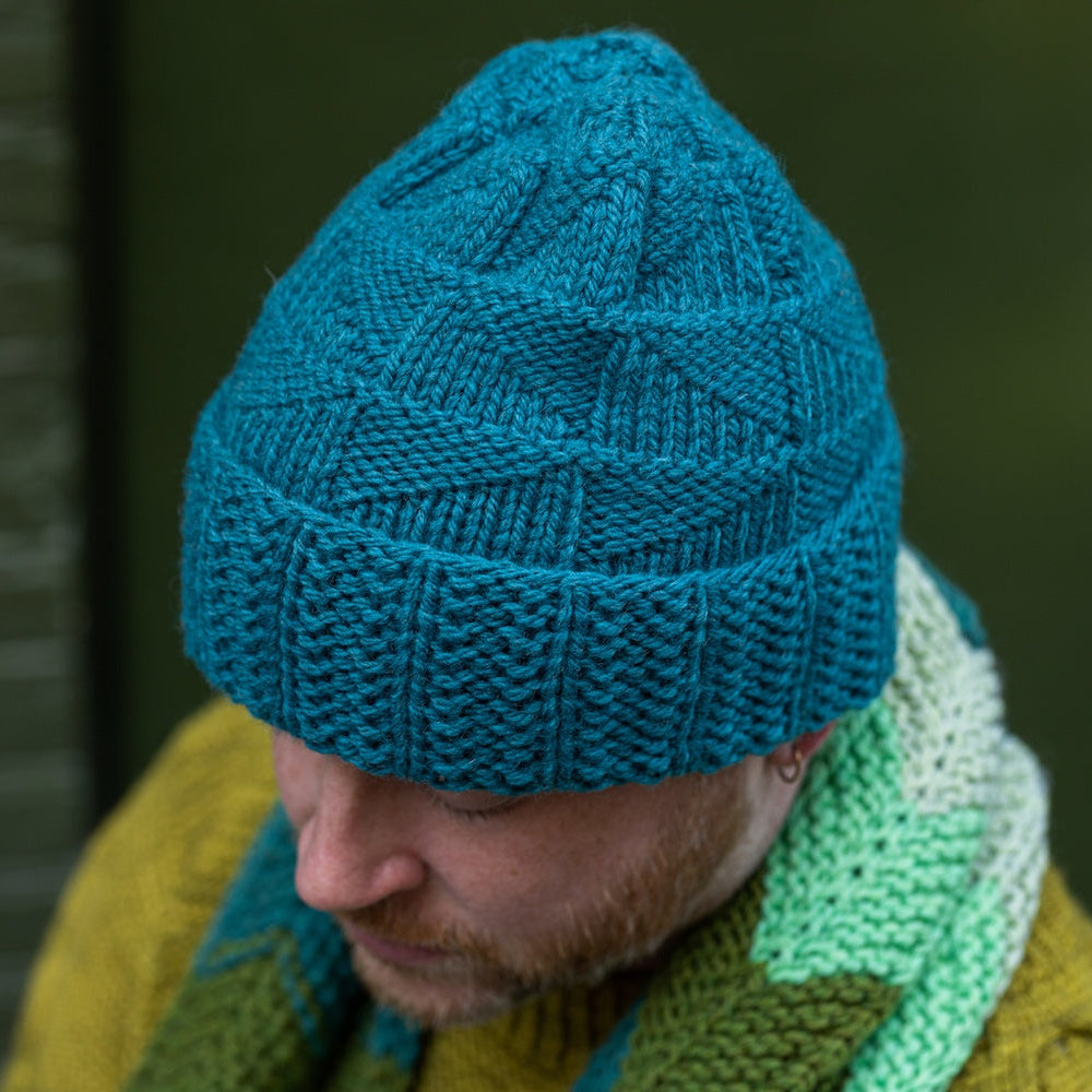 Westknits WESTKNITS SAMPLE - TILTING TRIANGLES HAT Samples