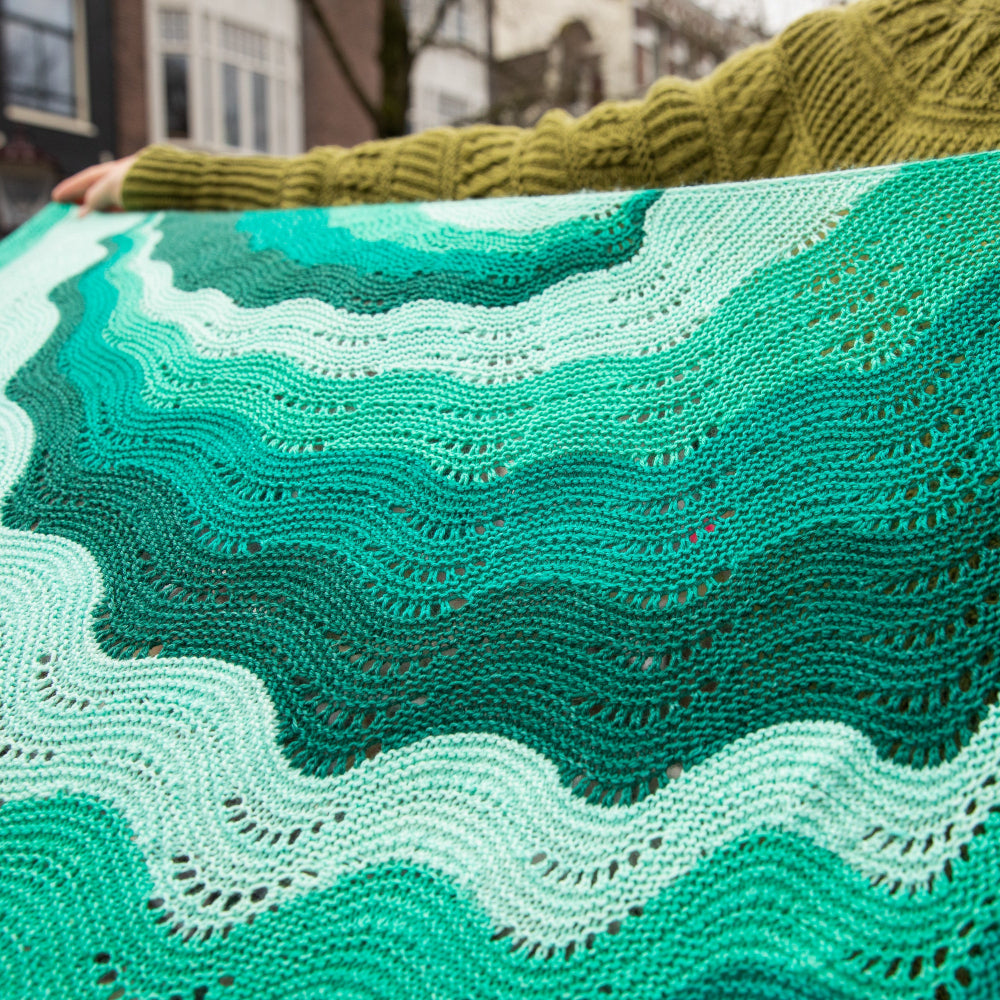 TOPOGRAPHY SHAWL PATTERN