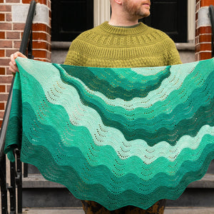 TOPOGRAPHY SHAWL PATTERN