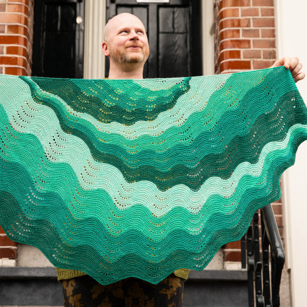TOPOGRAPHY SHAWL PATTERN