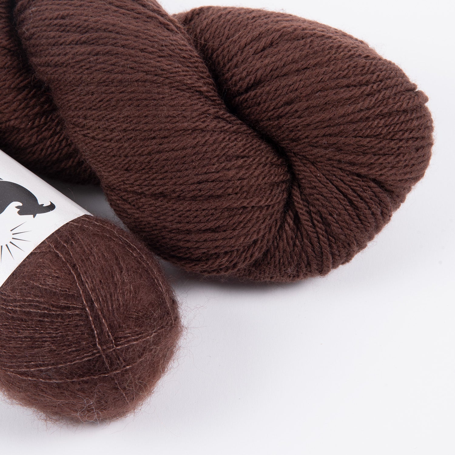 TRUFFLE MOHAIR MATCH FOUR DK