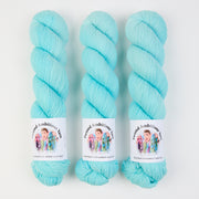 Twisted Ambitions SWEET SOCK - ARCTIC Merino wool Nylon Fingering blue Yarn