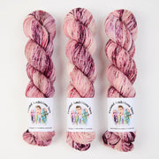 Twisted Ambitions SWEET SOCK - COMFORT Merino wool Nylon Fingering pink Yarn