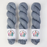 Twisted Ambitions SWEET SOCK - LEAD Merino wool Nylon Fingering grey Yarn