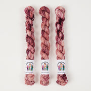 Twisted Ambitions SWEET SOCK MINI - COMFORT Merino wool Nylon Fingering pink Yarn