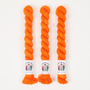 Twisted Ambitions SWEET SOCK MINI - CRUSH Merino wool Nylon Fingering orange Yarn