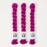 Twisted Ambitions SWEET SOCK MINI - EMPOWER Merino wool Nylon Fingering purple Yarn