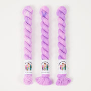 Twisted Ambitions SWEET SOCK MINI - FLOAT Merino wool Nylon Fingering purple Yarn