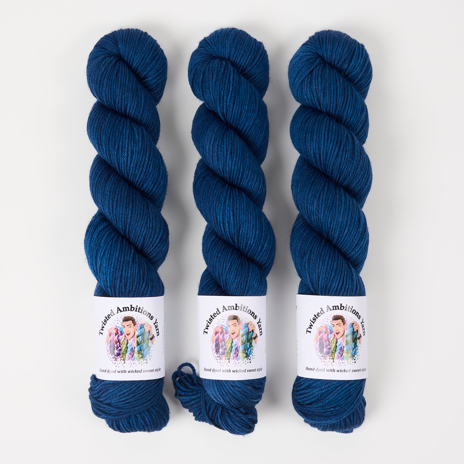 Twisted Ambitions WICKED DK - CORRIDOR blue Yarn