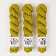 Twisted Ambitions WICKED DK - TALL GREEN GRASS Merino wool DK green Yarn