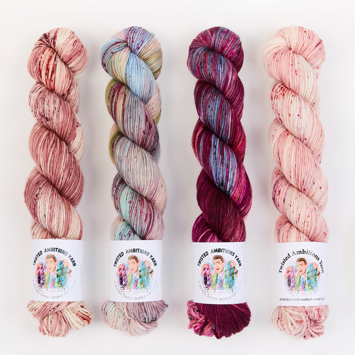 DANCING DROPLET SHAWL - ROSE FADE