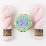 Bilum UNICORN WISHES Merino wool Fingering Quick Kits