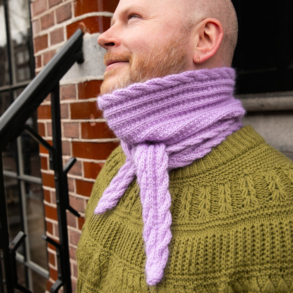 Westknits Patterns UNICORN HORN SKINNY SCARF PATTERN Westknits Pattern
