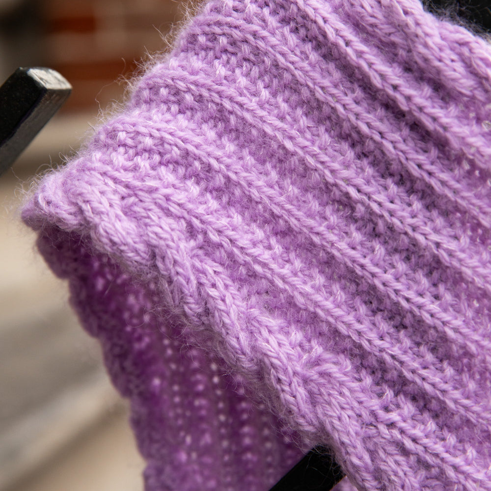 UNICORN HORN SKINNY SCARF PATTERN