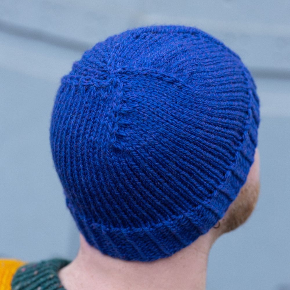 WESTKNITS SAMPLE - COBALT CHUNKY WINDSCHIEF
