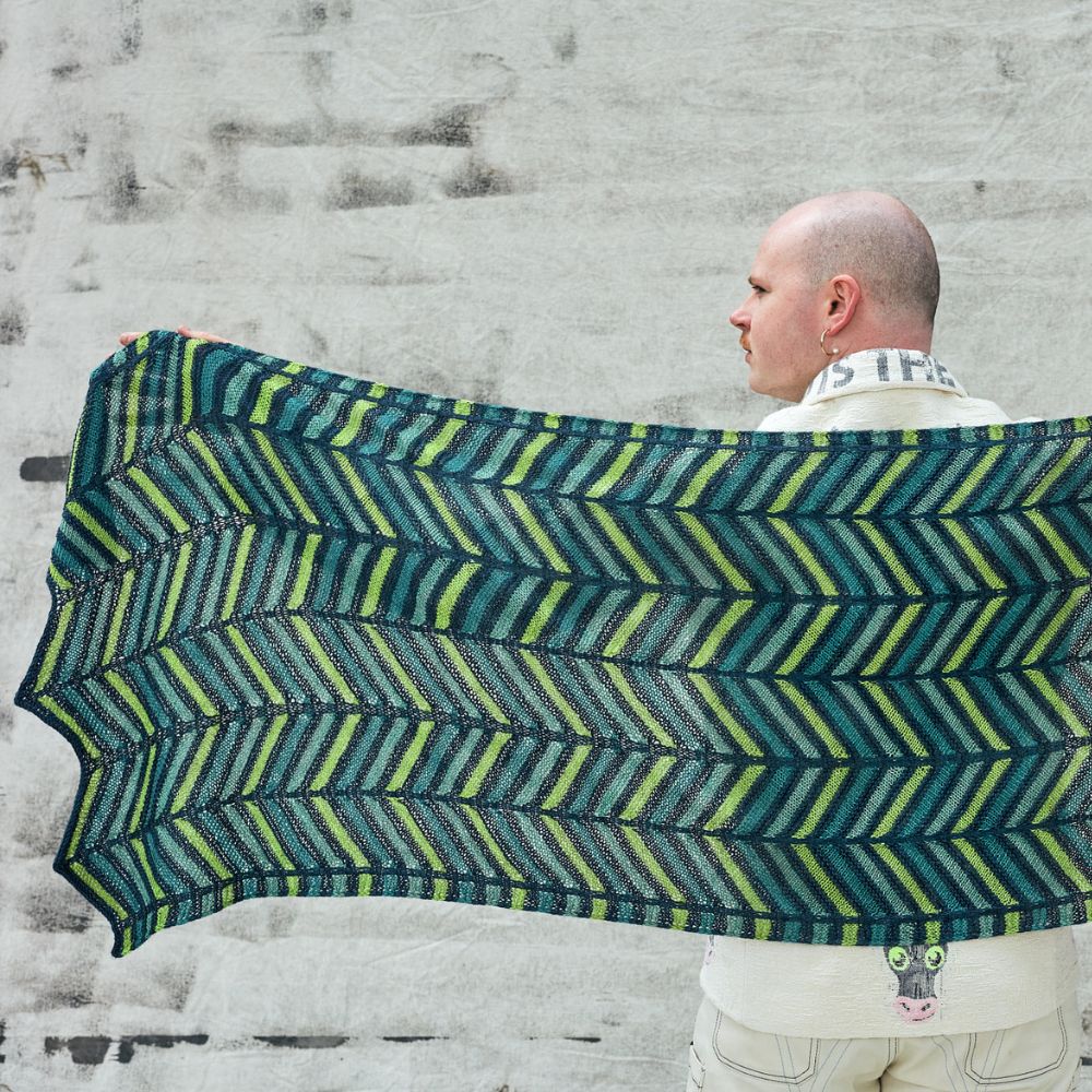Westknits WESTKNITS SAMPLE - PAINTING CHEVRONS Samples