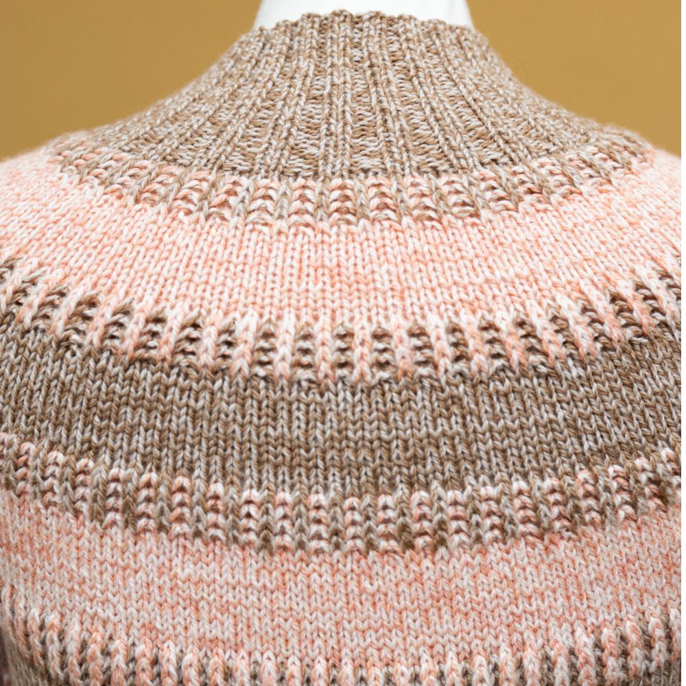 WESTKNITS SAMPLE - BRIOCHE BREAK CARDIGAN