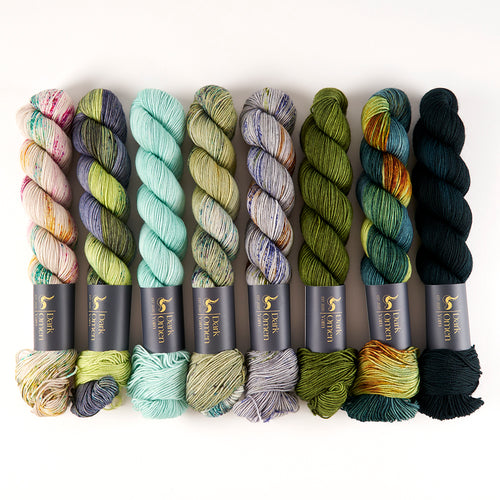 Verdant Cashmere Kaleidoscope - Dark Omen - MKAL 2026