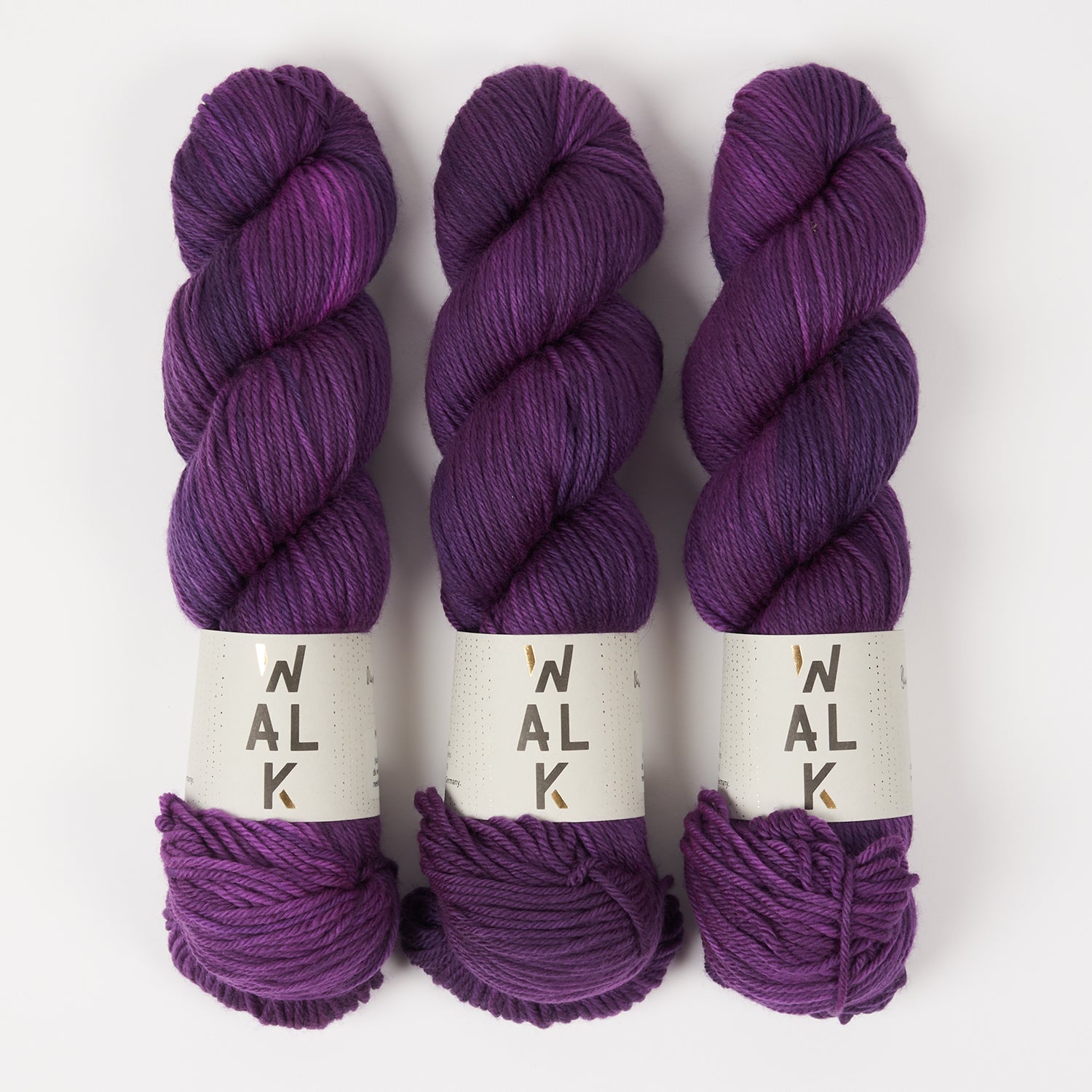 WALK Collection WALK MERINO DK - BLUEBERRY JUICE Merino wool DK purple Yarn