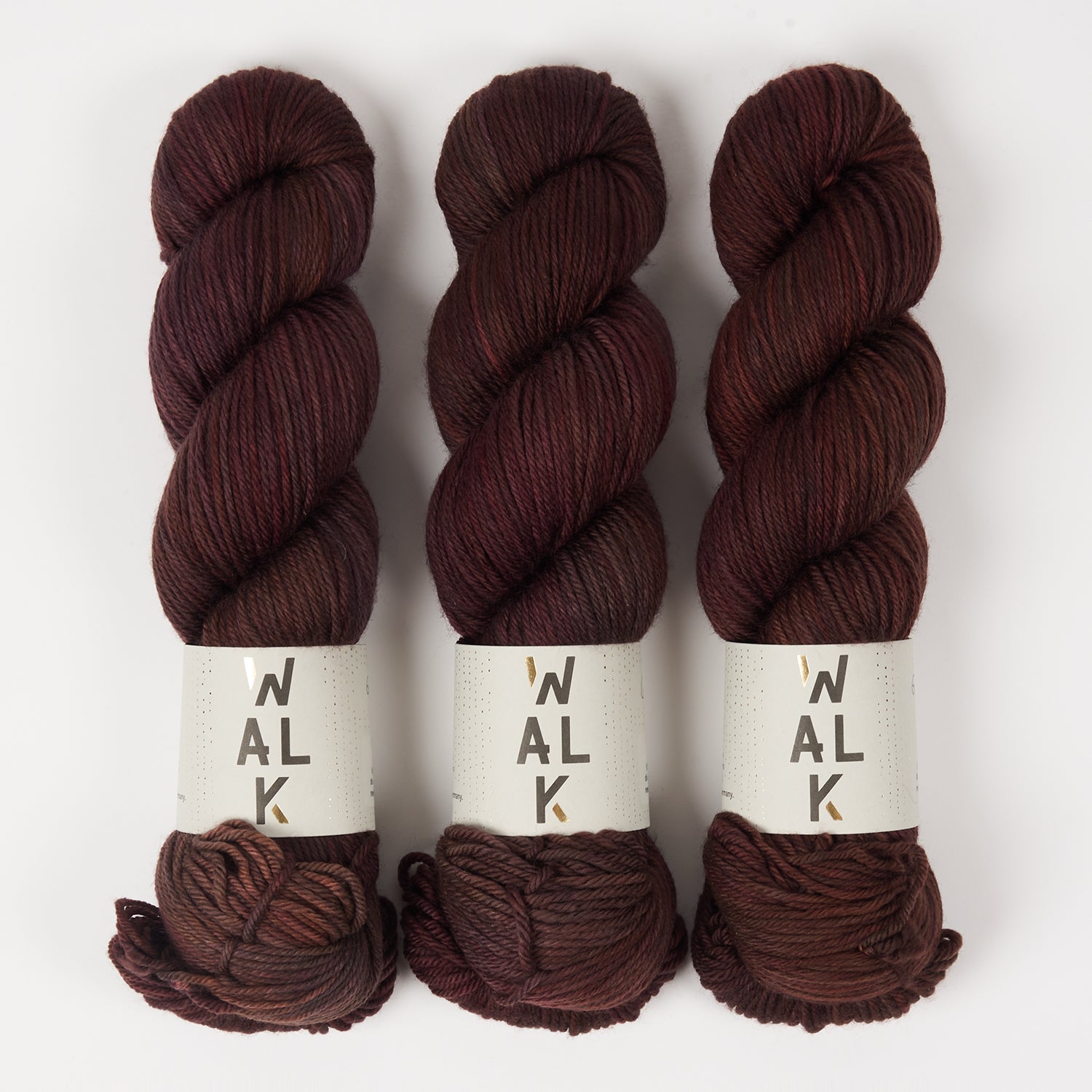WALK Collection WALK MERINO DK - GAIA Merino wool DK brown Yarn
