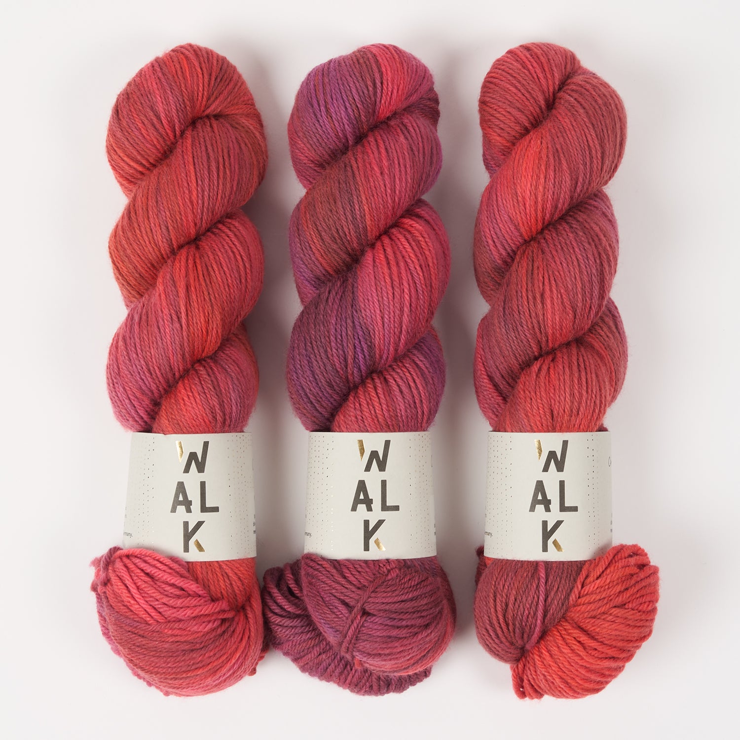 WALK Collection WALK MERINO DK - OXBLOOD Merino wool DK red Yarn