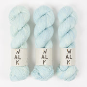 WALK Collection MERLINO - H2O Merino wool Linen Fingering blue Yarn