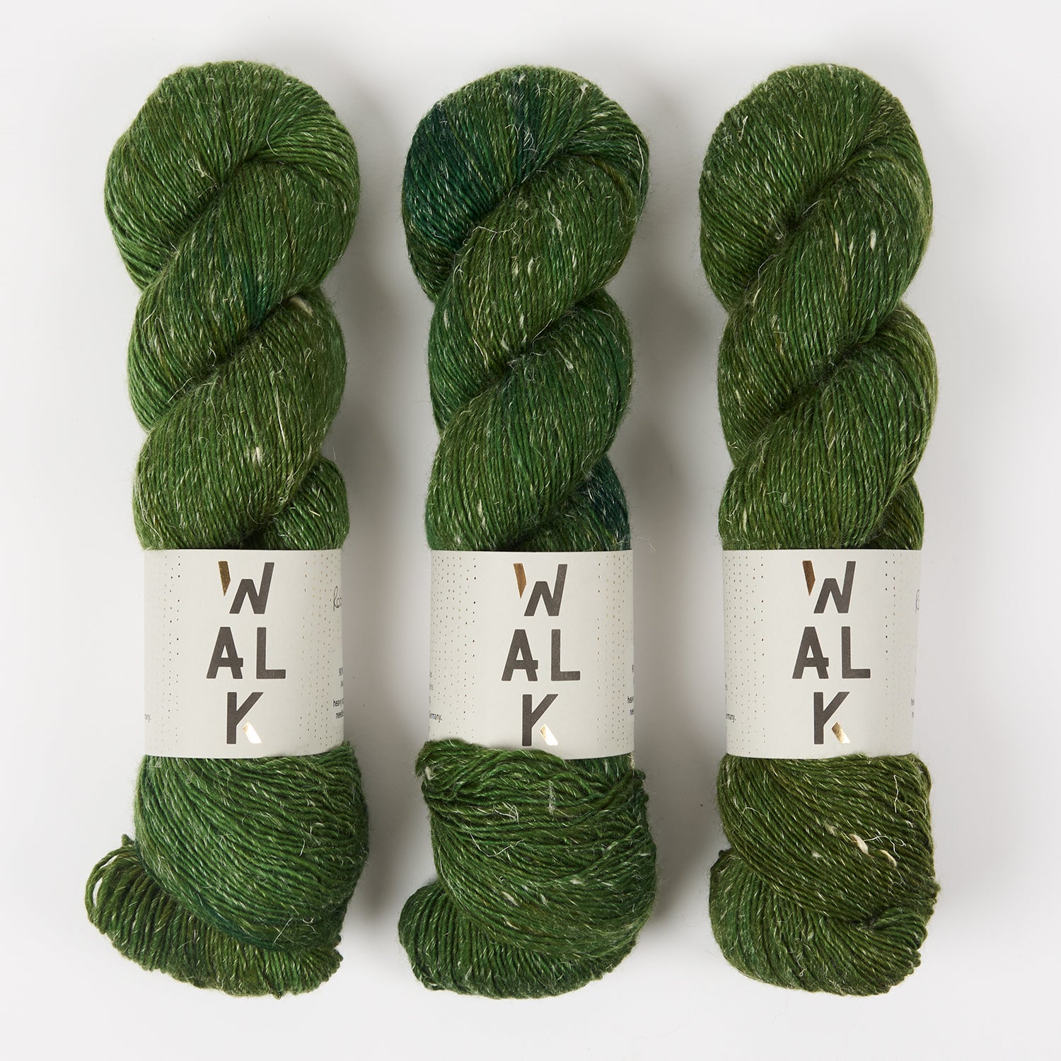 WALK Collection MERLINO - ROBIN HOOD Merino wool Linen Fingering green Yarn