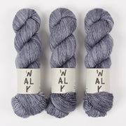 WALK Collection MERLINO - STONE Merino wool Linen Fingering grey Yarn