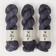 WALK Collection COTTAGE MERINO - ASPHALT Merino wool Fingering grey Yarn