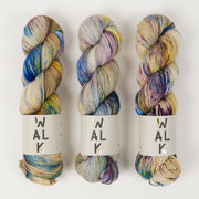 WALK Collection COTTAGE MERINO - BELIEVE Merino wool Fingering multicolour Yarn