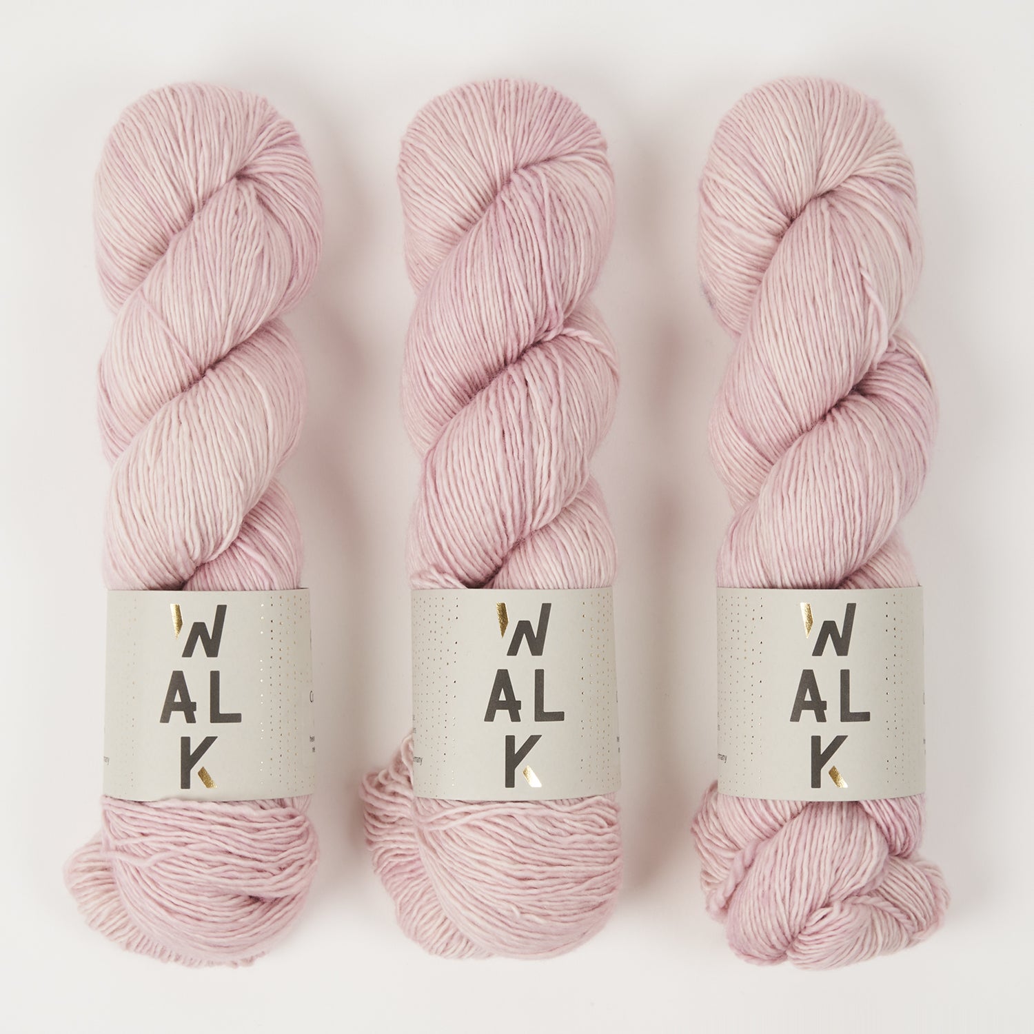 WALK Collection COTTAGE MERINO - POWDER Merino wool Fingering pink Yarn