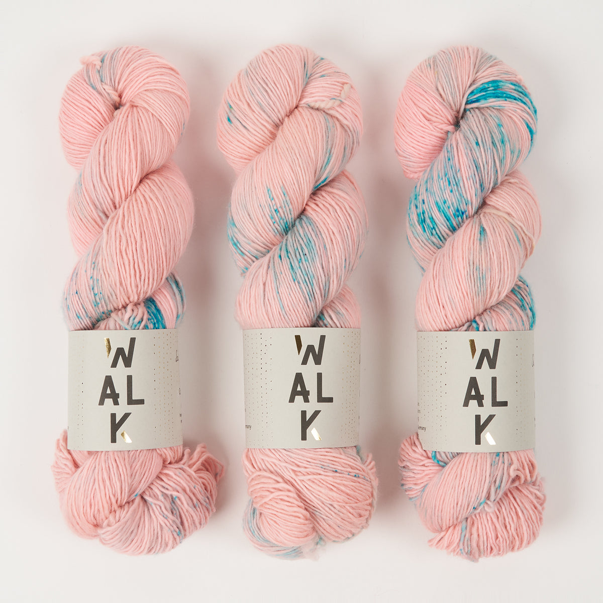 WALK Collection COTTAGE MERINO - SANDCASTLE Merino wool Fingering pink Yarn