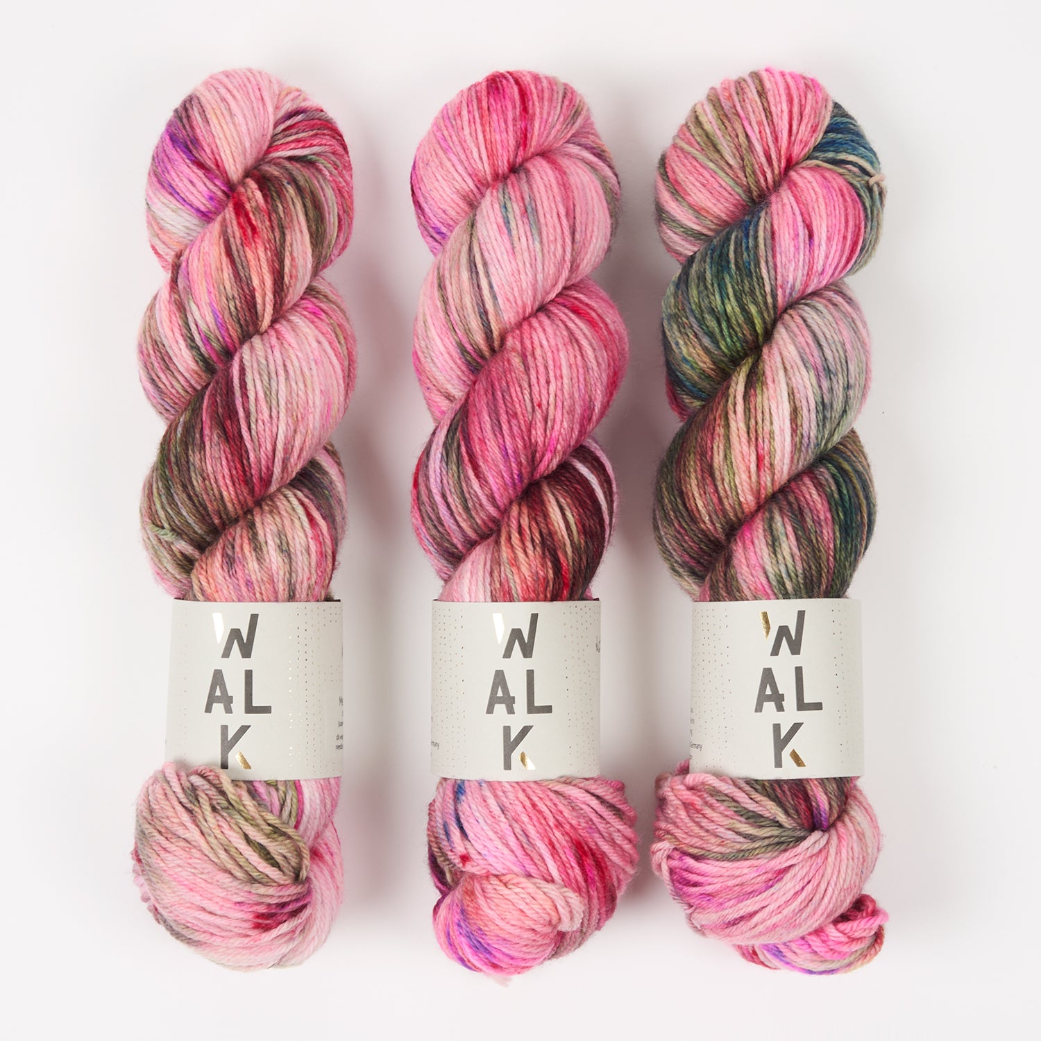 WALK Collection WALK MERINO DK - LOTTA Merino wool DK multicolour Yarn