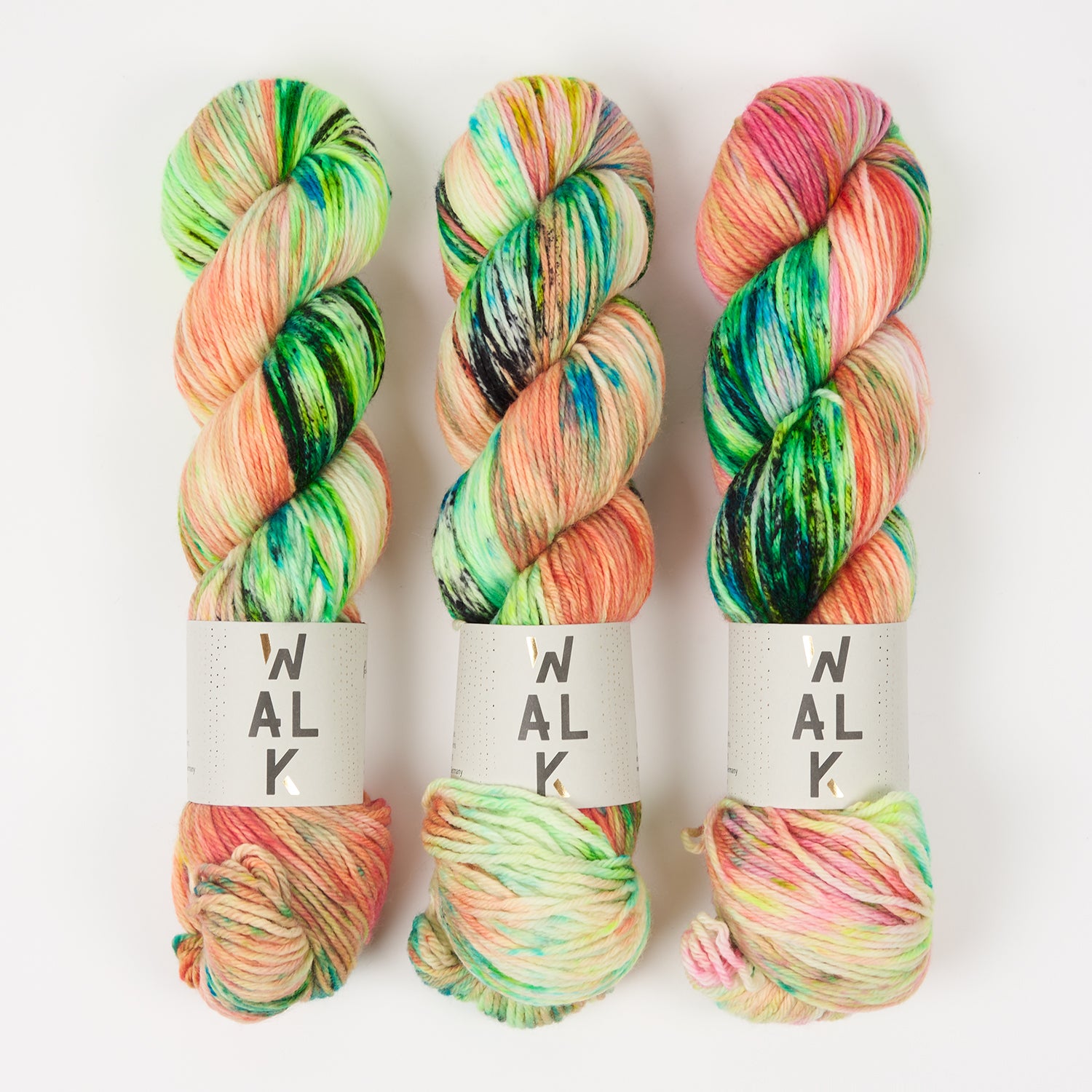 WALK Collection WALK MERINO DK - POH-KEH Merino wool DK multicolour Yarn