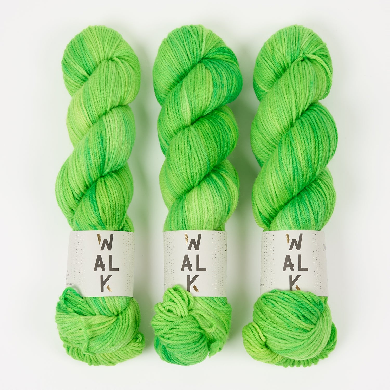WALK Collection WALK MERINO DK - CHLOROPHYLL Merino wool DK neon green Yarn