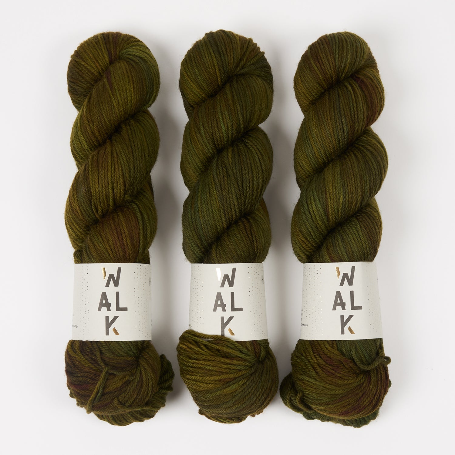 WALK Collection WALK MERINO DK - HUNTER Merino wool DK green Yarn