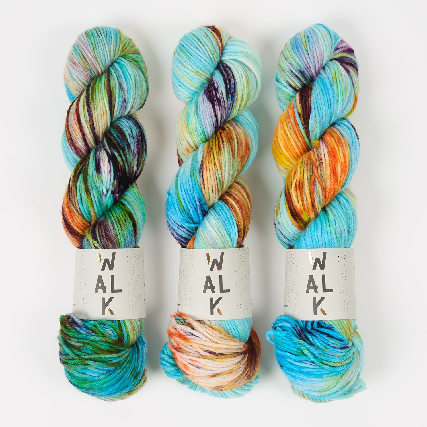 WALK Collection WALK MERINO DK - OASIS Merino wool DK multicolour Yarn