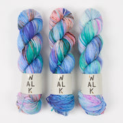 WALK Collection WALK MERINO DK - PISCES Merino wool DK blue multicolour Yarn