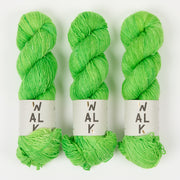 WALK Collection MERLINO - CHLOROPHYLL Merino wool Linen Fingering green Yarn