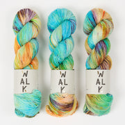 WALK Collection MERLINO - OASIS Merino wool Linen Fingering multicolour Yarn