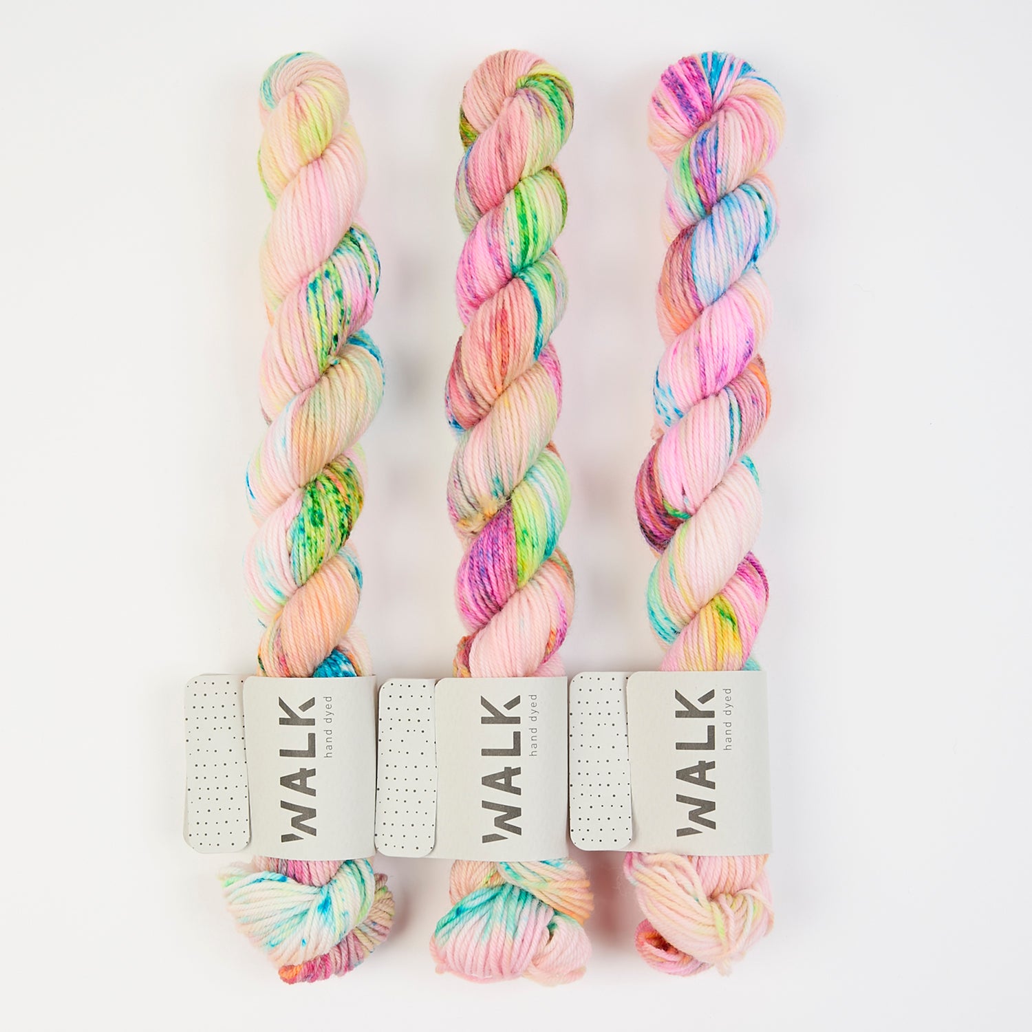WALK Collection TOUGH SOCK MINI - BUBBLES Merino wool Nylon Fingering multicolour Yarn