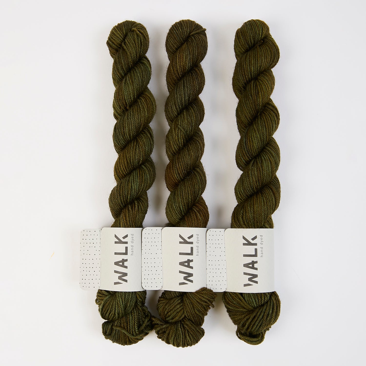 WALK Collection TOUGH SOCK MINI - HUNTER Merino wool Nylon Fingering brown Yarn