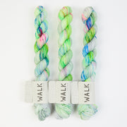 WALK Collection TOUGH SOCK MINI - MILKY WAY Merino wool Nylon Fingering multicolour Yarn
