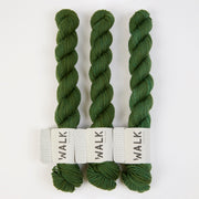WALK Collection TOUGH SOCK MINI - ROBIN HOOD Merino wool Nylon Fingering green Yarn