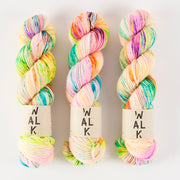 WALK Collection WALK MERINO DK - BUBBLES Merino wool DK rainbow multicolor Yarn