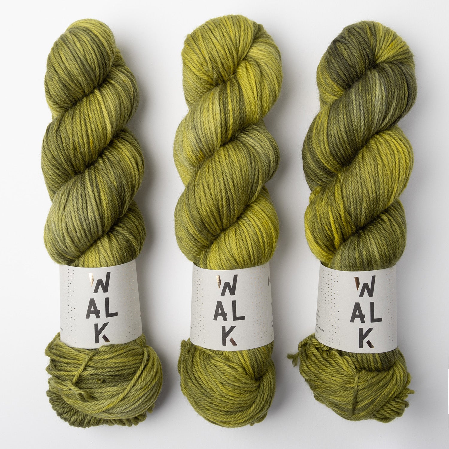 WALK Collection WALK MERINO DK - MOOR Merino wool DK green Yarn